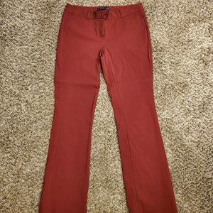 Deep red The Limited Exact Stretch bootcut pants